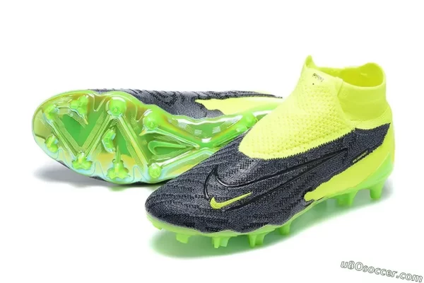 Nike Phantom GX Elite Cano Alto- Verde/Preto - Image 4