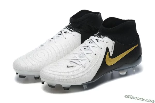 Nike Phantom GX Elite Cano Alto - Preto/Branco - Image 4