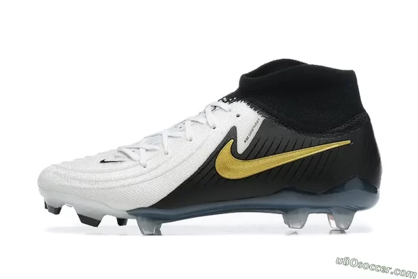 Nike Phantom GX Elite Cano Alto - Preto/Branco