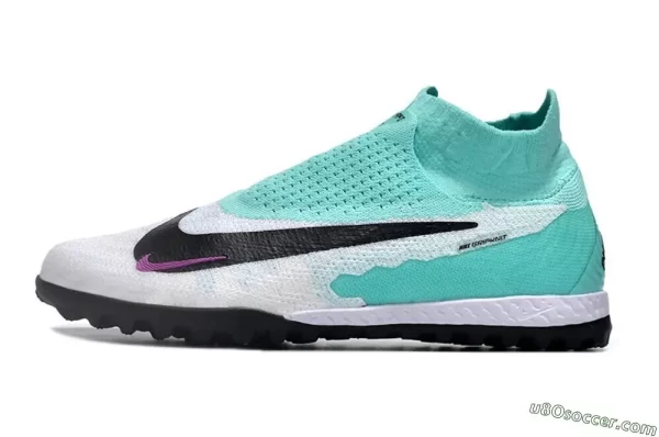 Nike Phantom GX Cano Alto- Azul/Branco