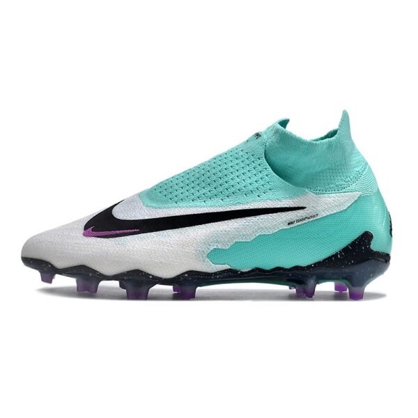 Nike Phantom GX Cano Alto-Branco/Azul