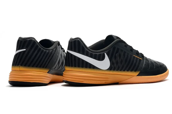 Nike Lunar Gato Preto/Laranja - Image 2