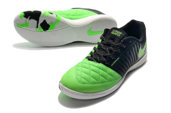 Nike Lunar Gato Preto/Verde - Image 4