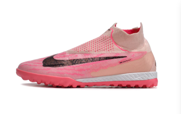 Nike Phantom GX Elite Cano Alto - Rosa/Preto