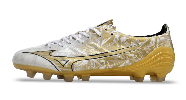 Mizuno Alpha Branco/Dourado