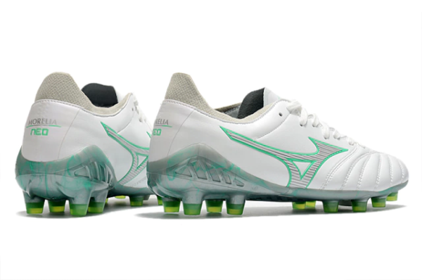 Mizuno Morelia Neo III Branco/Verde - Image 2