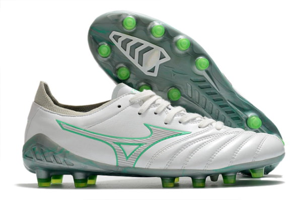 Mizuno Morelia Neo III Branco/Verde - Image 4