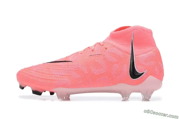 Nike Phantom GX Elite Cano Alto - Rosa/Preto