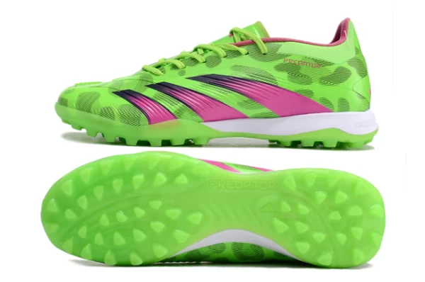 Adidas Predator PredStrike Elite Society - Verde/Rosa/Branco - Image 3