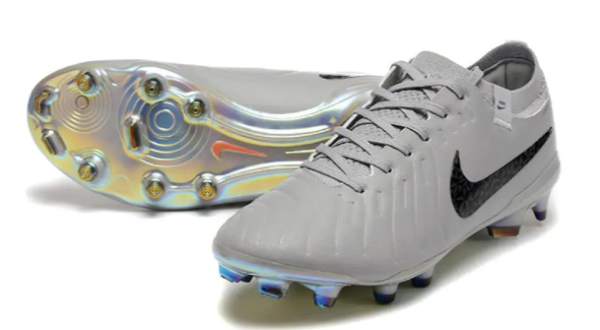 Nike Tiempo Legend X Elite FG - Cinza/Preto - Image 3