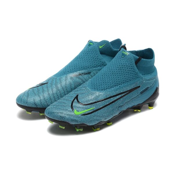 Nike Phantom GX Elite - Azul/Preto/Verde - Image 4