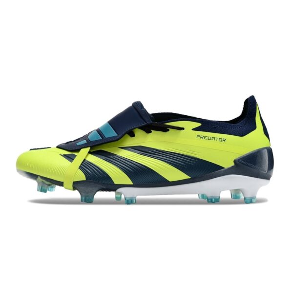 Adidas Predator Elite Tongue FG - Amarelo/Azul/Branco