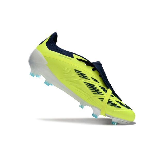 Adidas Predator Elite Tongue FG - Amarelo/Azul/Branco - Image 4