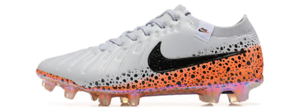 Nike Tiempo Legend X Elite FG - Cinza/Laranja/Preto