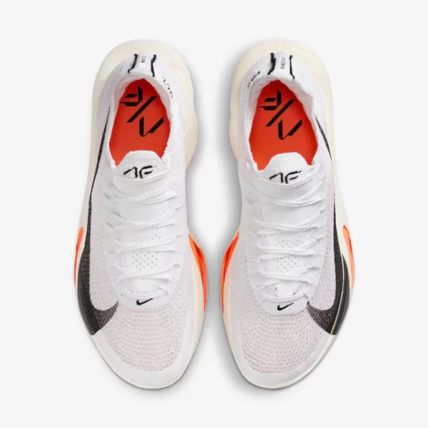 Nike Air Zoom Alphafly 3 - Branco/Preto/Laranja - Image 3