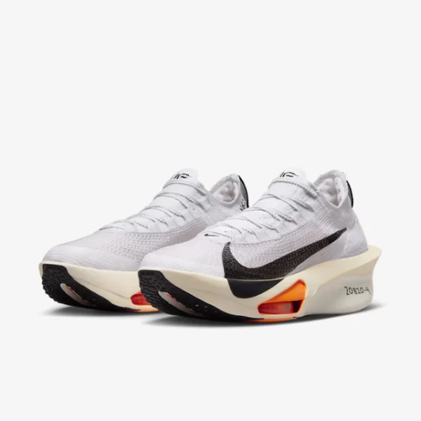 Nike Air Zoom Alphafly 3 - Branco/Preto/Laranja - Image 2