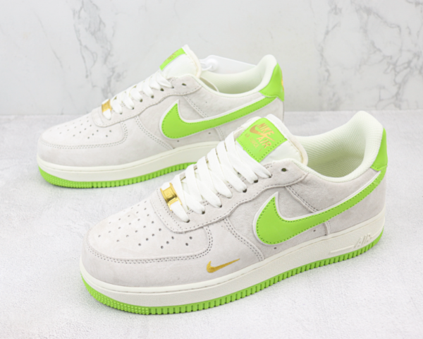 Nike Air Force 1 Low - Branco/Verde - Image 3