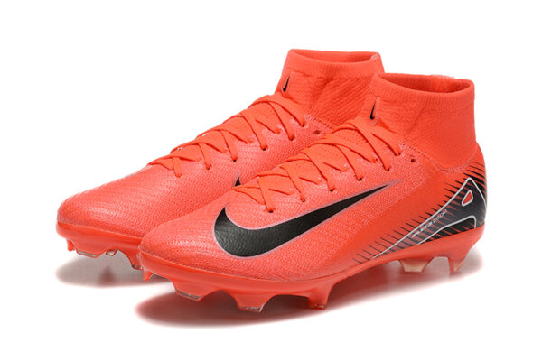 Nike Air Zoom Mercurial Superfly X Elite FG - Laranja/Preto - Image 2