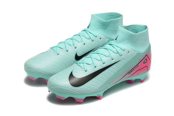 Nike Air Zoom Mercurial Superfly X Elite FG - Azul/Rosa/Preto - Image 3